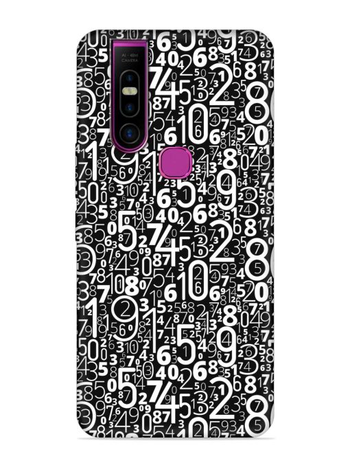 Many Numbers Different Embossed Soft Silicone Case for Infinix S5 Pro