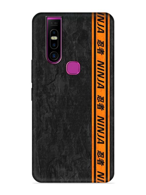 Ninja Srtips Embossed Soft Silicone Case for Infinix S5 Pro Zapvi