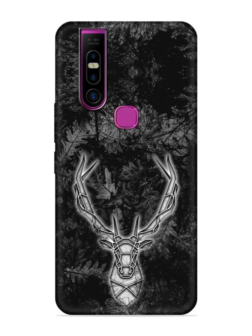 Ancient Deer Embossed Soft Silicone Case for Infinix S5 Pro Zapvi