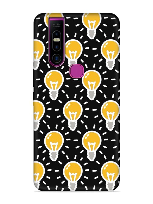 Light Bulb Seamless Embossed Soft Silicone Case for Infinix S5 Pro Zapvi