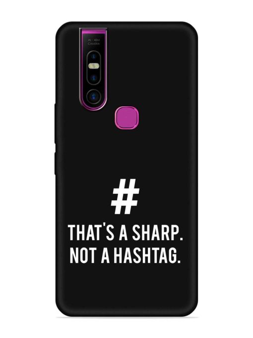 Thats Sharp Not Embossed Soft Silicone Case for Infinix S5 Pro Zapvi