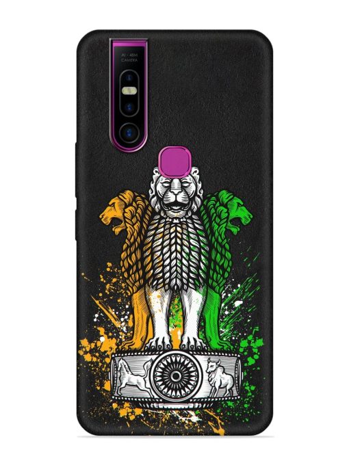 Pillars Of Ashoka Embossed Soft Silicone Case for Infinix S5 Pro