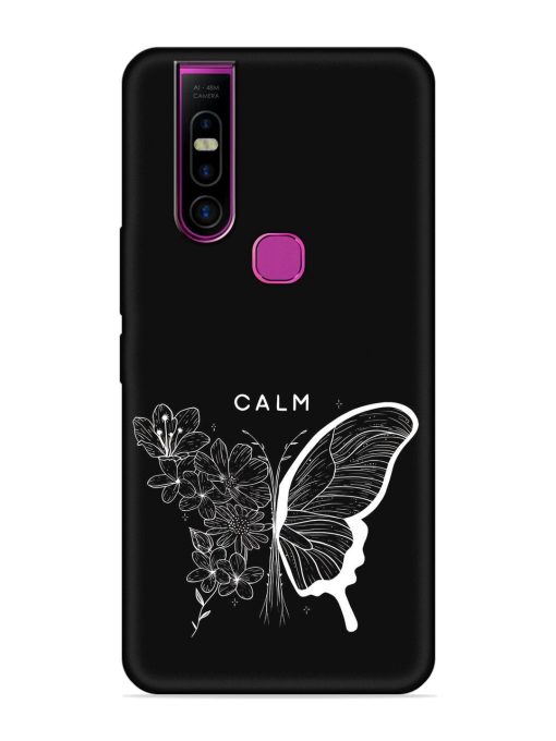 Calm Embossed Soft Silicone Case for Infinix S5 Pro Zapvi