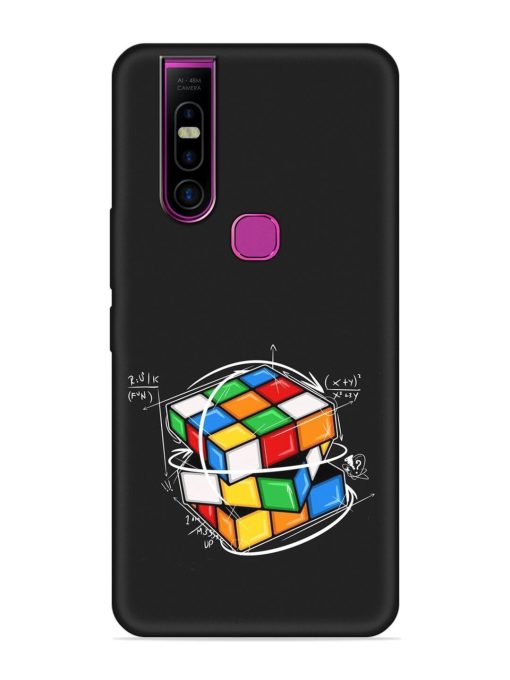 Cubik Vector Embossed Soft Silicone Case for Infinix S5 Pro Zapvi