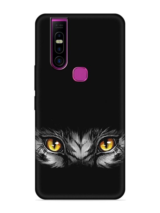 Scary Eye Embossed Soft Silicone Case for Infinix S5 Pro Zapvi