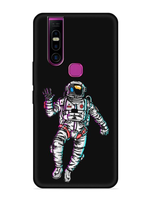 Spaceman Embossed Soft Silicone Case for Infinix S5 Pro Zapvi