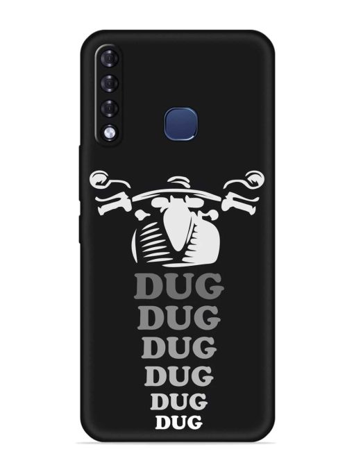 Dug Dug Dug Embossed Soft Silicone Case for Infinix Smart 3 Plus Zapvi