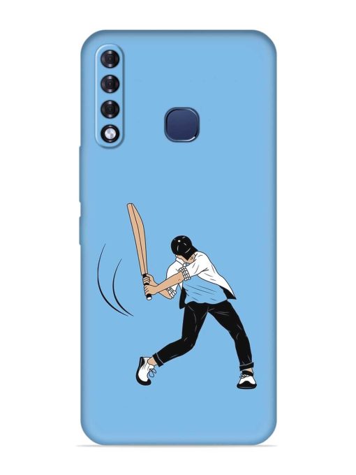 Cricket Gully Boy Embossed Soft Silicone Case for Infinix Smart 3 Plus Zapvi