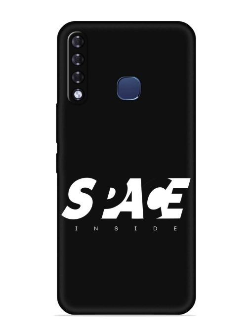 Space Typography Art Embossed Soft Silicone Case for Infinix Smart 3 Plus Zapvi