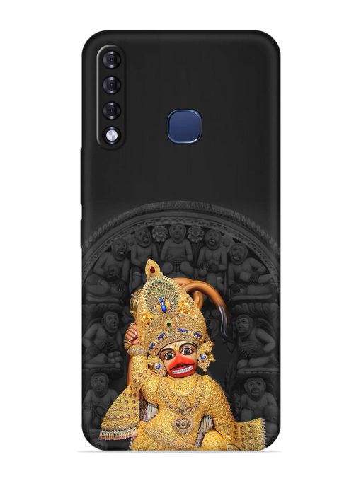 Indian Gold Hanuman Embossed Soft Silicone Case for Infinix Smart 3 Plus