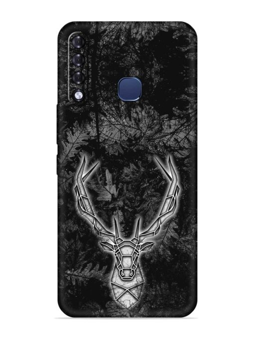 Ancient Deer Embossed Soft Silicone Case for Infinix Smart 3 Plus Zapvi