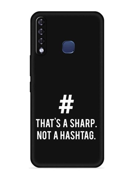 Thats Sharp Not Embossed Soft Silicone Case for Infinix Smart 3 Plus Zapvi