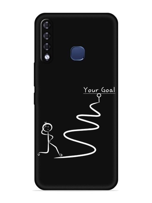 Your Goal Embossed Soft Silicone Case for Infinix Smart 3 Plus