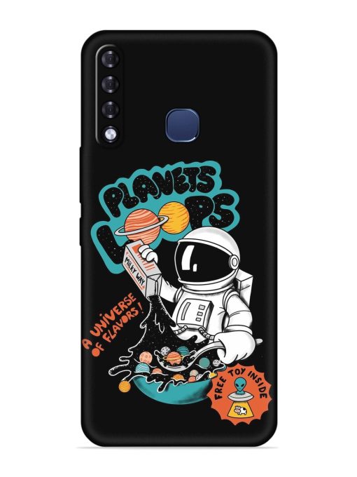 Planets Loop Embossed Soft Silicone Case for Infinix Smart 3 Plus Zapvi