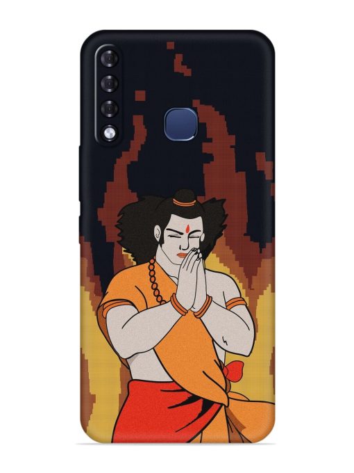 Shree Ram Vector Embossed Soft Silicone Case for Infinix Smart 3 Plus Zapvi