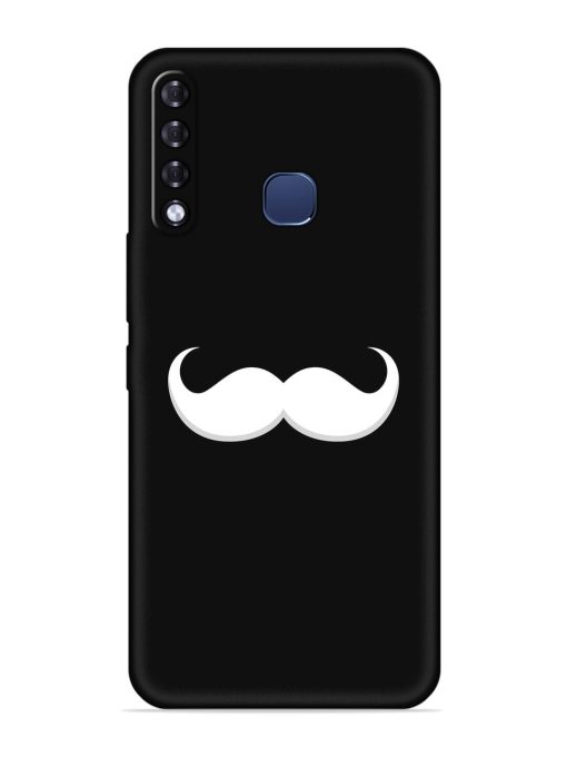 Mustache Vector Embossed Soft Silicone Case for Infinix Smart 3 Plus