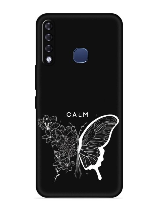 Calm Embossed Soft Silicone Case for Infinix Smart 3 Plus Zapvi