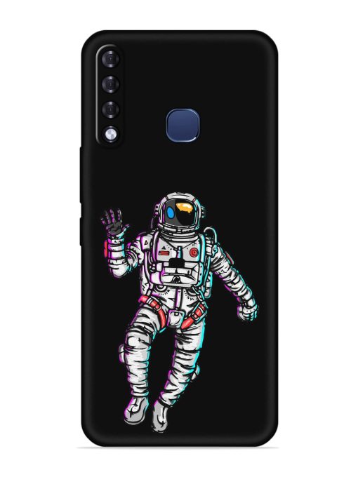 Spaceman Embossed Soft Silicone Case for Infinix Smart 3 Plus Zapvi