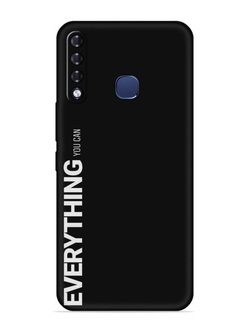 Everything You Can Embossed Soft Silicone Case for Infinix Smart 3 Plus