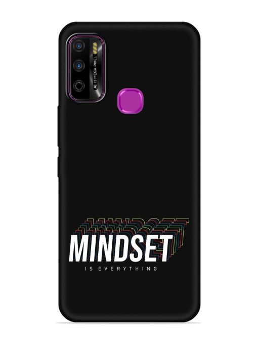 Mindset Everything Slogan Embossed Soft Silicone Case for Infinix Smart 4 Plus Zapvi