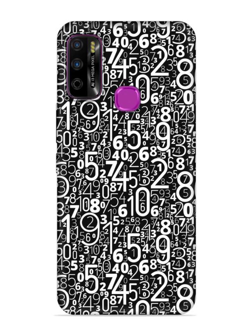 Many Numbers Different Embossed Soft Silicone Case for Infinix Smart 4 Plus Zapvi