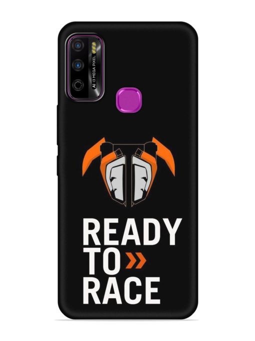 Ready To Race Embossed Soft Silicone Case for Infinix Smart 4 Plus