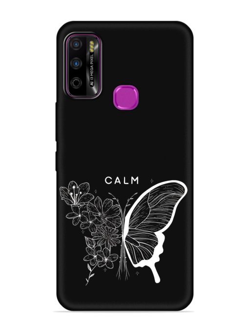 Calm Embossed Soft Silicone Case for Infinix Smart 4 Plus Zapvi