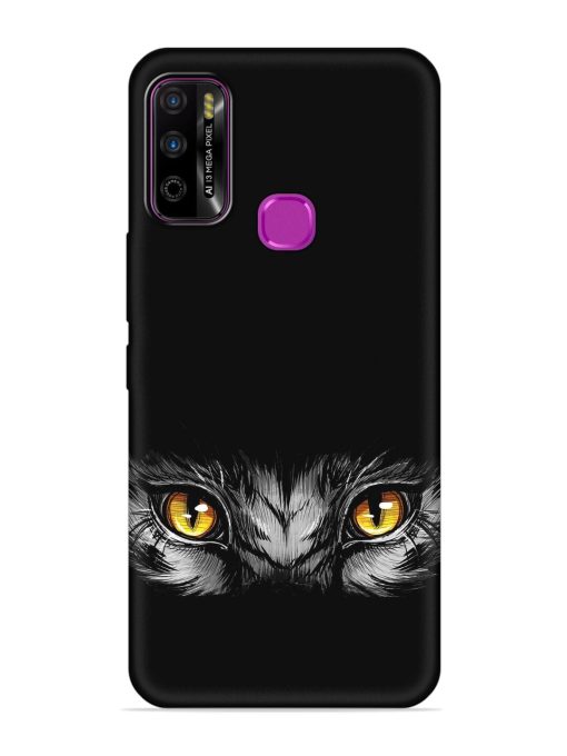 Scary Eye Embossed Soft Silicone Case for Infinix Smart 4 Plus