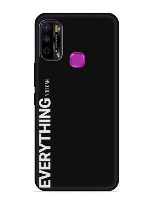 Everything You Can Embossed Soft Silicone Case for Infinix Smart 4 Plus