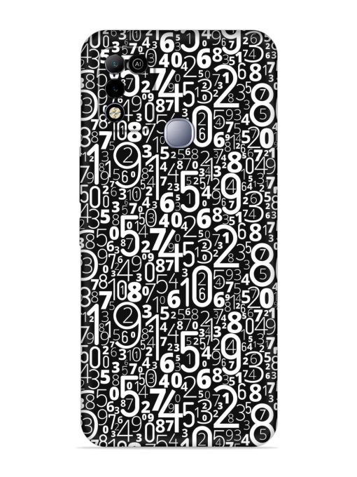 Many Numbers Different Embossed Soft Silicone Case for Infinix Smart 5 Zapvi