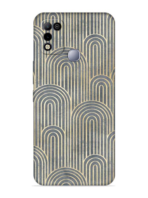 Art Deco Style Embossed Soft Silicone Case for Infinix Smart 5 Zapvi