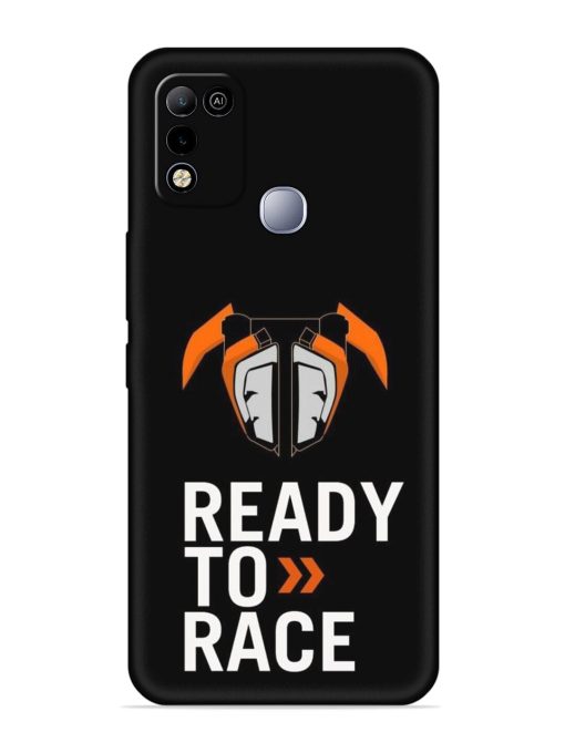 Ready To Race Embossed Soft Silicone Case for Infinix Smart 5 Zapvi