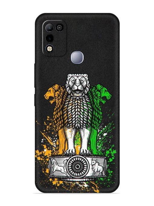 Pillars Of Ashoka Embossed Soft Silicone Case for Infinix Smart 5 Zapvi