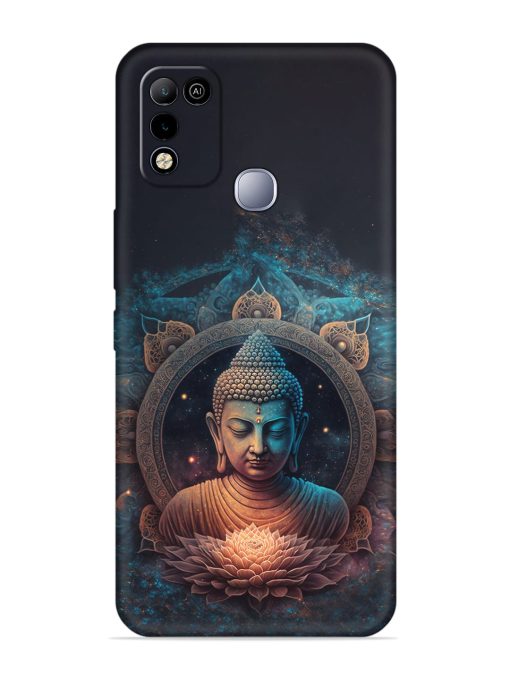 Gautam Buddha Embossed Soft Silicone Case for Infinix Smart 5 Zapvi