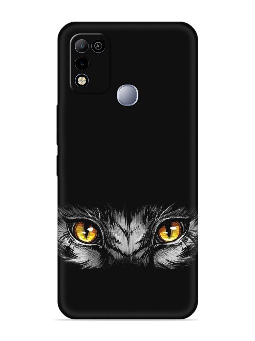 Scary Eye Embossed Soft Silicone Case for Infinix Smart 5 Zapvi