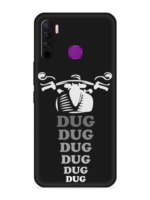 Dug Dug Dug Embossed Soft Silicone Case for Infinix Smart 5 Lite Zapvi