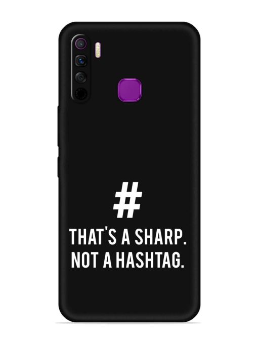 Thats Sharp Not Embossed Soft Silicone Case for Infinix Smart 5 Lite Zapvi