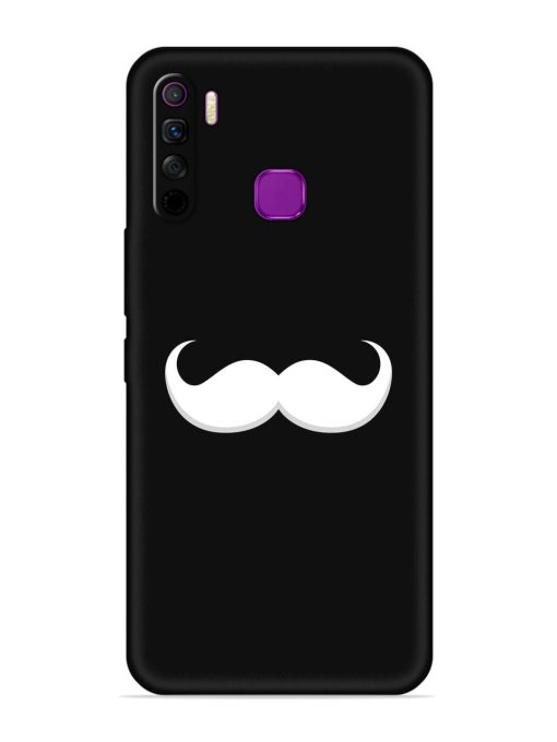 Mustache Vector Embossed Soft Silicone Case for Infinix Smart 5 Lite Zapvi