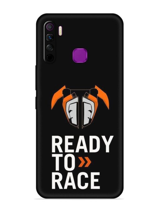 Ready To Race Embossed Soft Silicone Case for Infinix Smart 5 Lite Zapvi