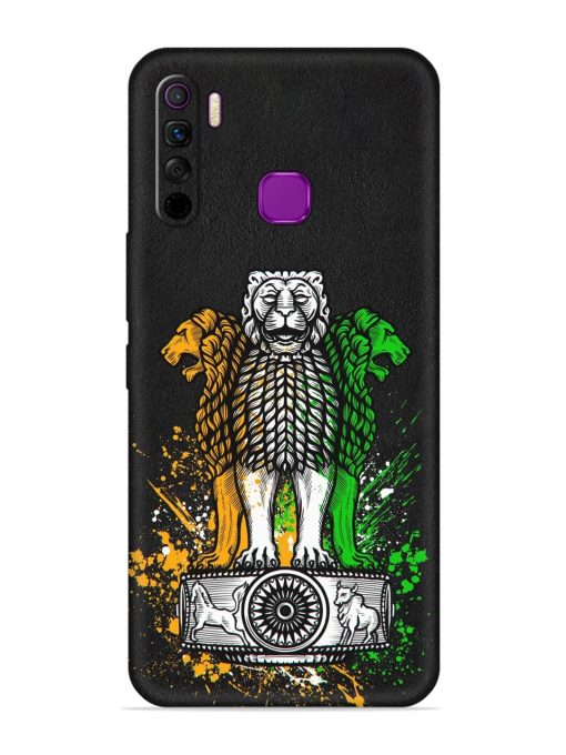 Pillars Of Ashoka Embossed Soft Silicone Case for Infinix Smart 5 Lite Zapvi