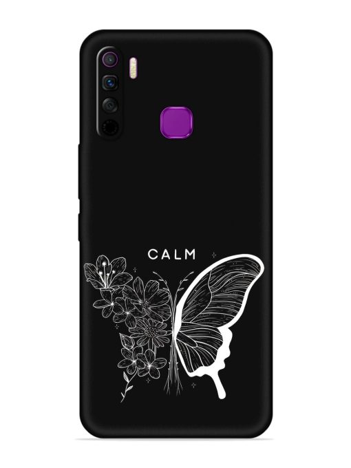 Calm Embossed Soft Silicone Case for Infinix Smart 5 Lite Zapvi