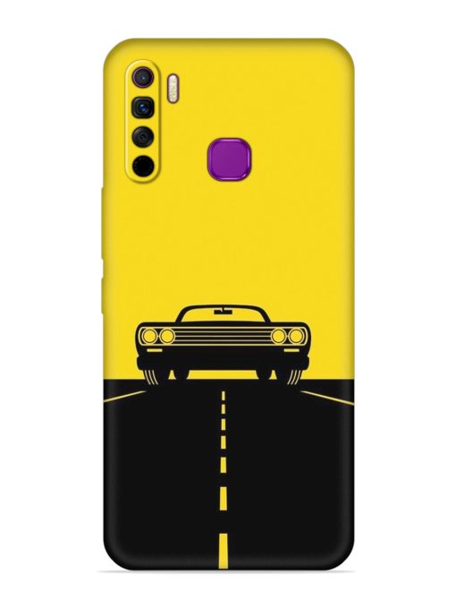 Classic Car Embossed Soft Silicone Case for Infinix Smart 5 Lite Zapvi