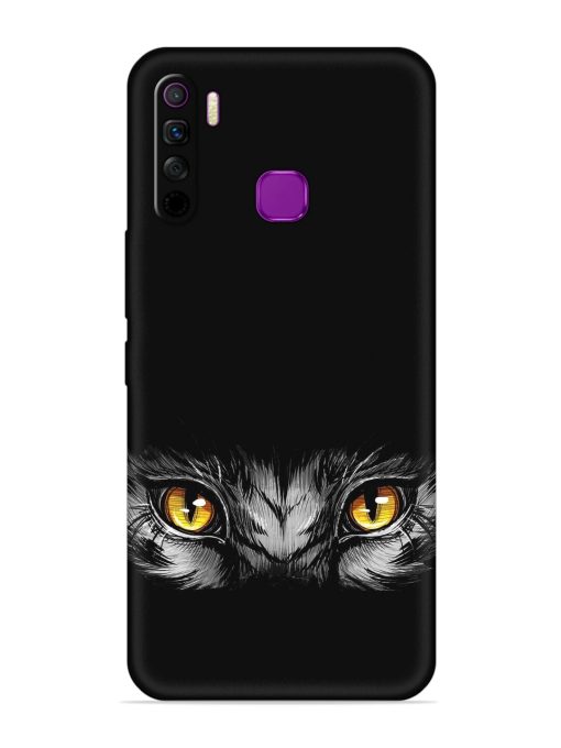 Scary Eye Embossed Soft Silicone Case for Infinix Smart 5 Lite Zapvi