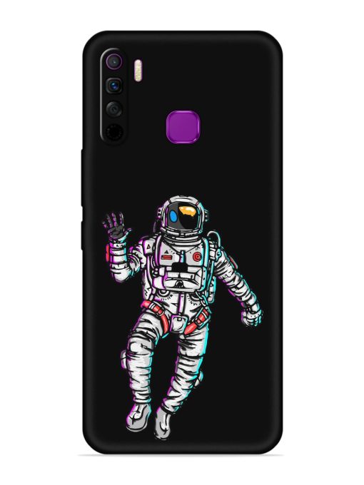 Spaceman Embossed Soft Silicone Case for Infinix Smart 5 Lite Zapvi