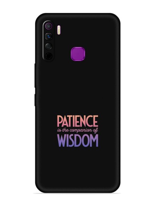 Patience Is The Embossed Soft Silicone Case for Infinix Smart 5 Lite Zapvi