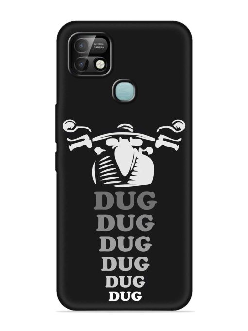 Dug Dug Dug Embossed Soft Silicone Case for Infinix Smart 5 Pro Zapvi