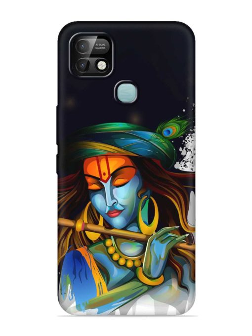 Krishna Art Embossed Soft Silicone Case for Infinix Smart 5 Pro Zapvi