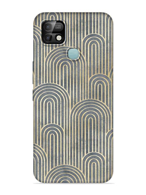 Art Deco Style Embossed Soft Silicone Case for Infinix Smart 5 Pro Zapvi