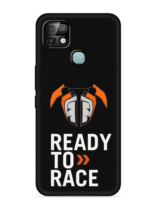 Ready To Race Embossed Soft Silicone Case for Infinix Smart 5 Pro Zapvi