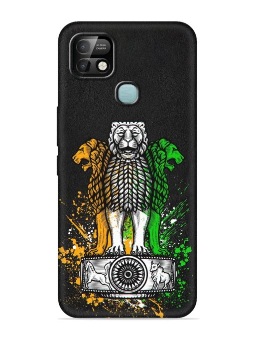 Pillars Of Ashoka Embossed Soft Silicone Case for Infinix Smart 5 Pro Zapvi